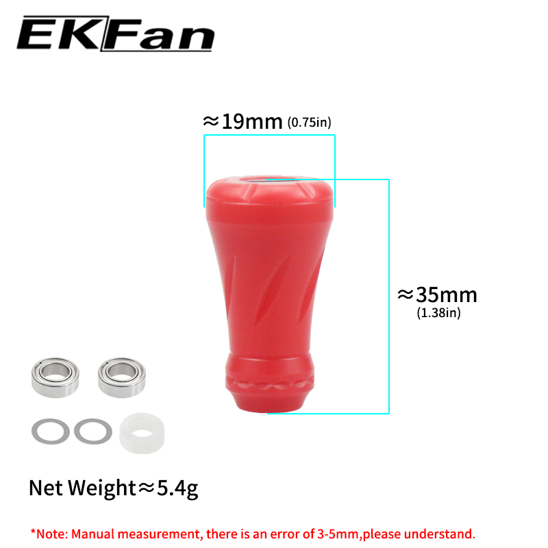 EKFan Reel Knob Ultralight POM - Spinning Reel review and price