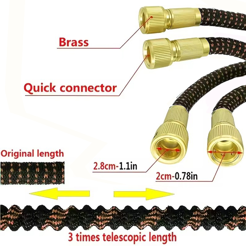 Extendable Garden Hose High Pr - Reel Handle review and price