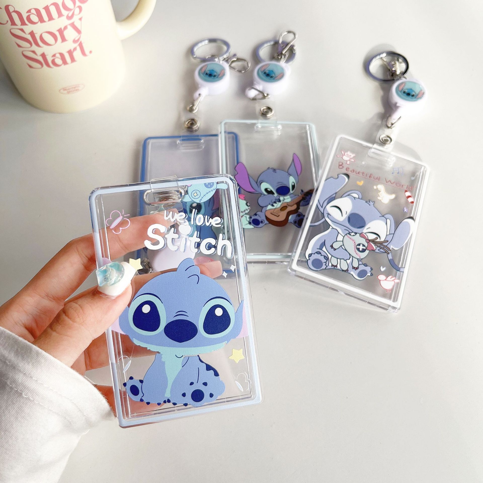 New Stitch Card Holder Keychai - Reel Cover review and price