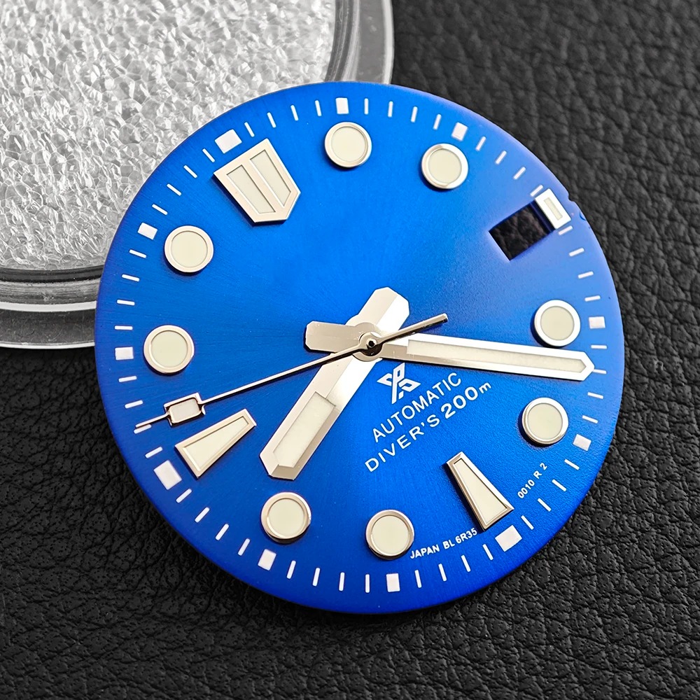 28.5mm NH35 S Logo Dial Watch  - Reel Case review and price