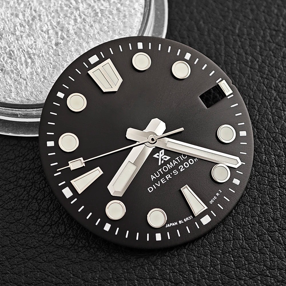 28.5mm NH35 S Logo Dial Watch  - Reel Case review and price