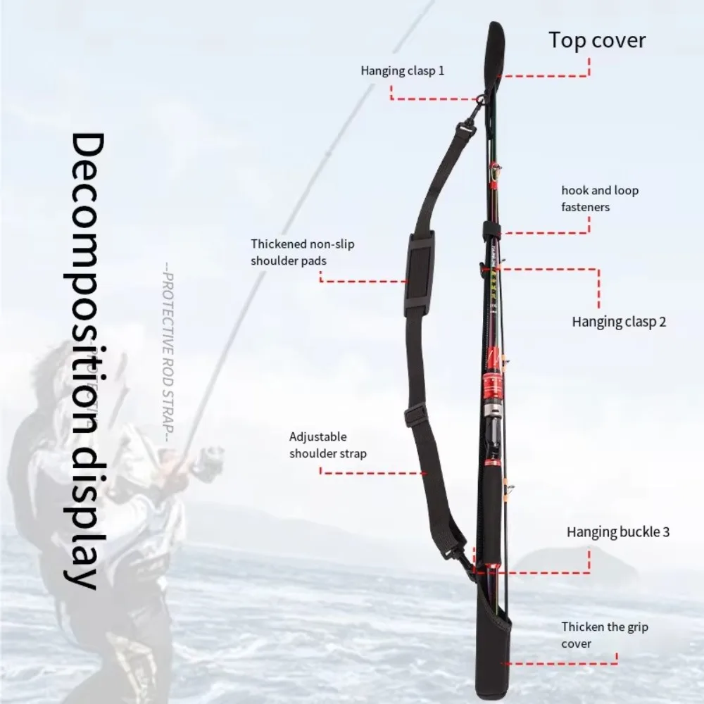 Adjustable Fishing Rod Storage - Reel Cover review and price